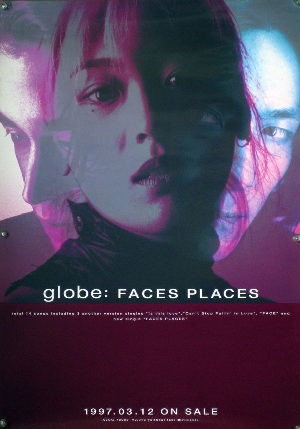 値下げ globe/ポスター/シークレットライブIN HAWAII/小室哲哉 マーク