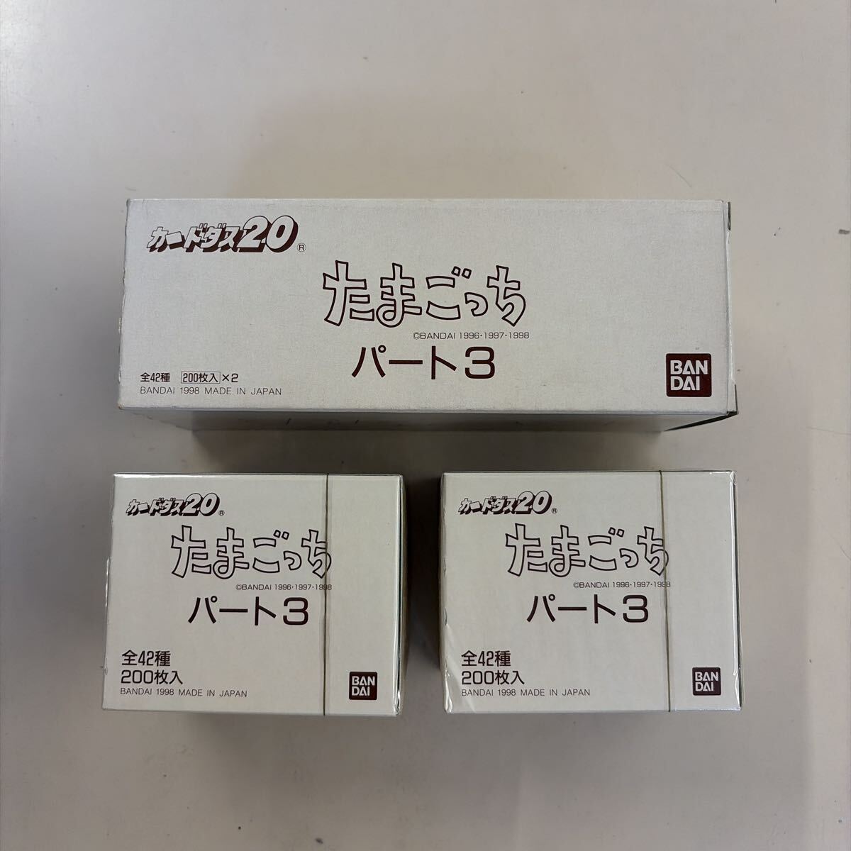 新品】☆送料無料☆Jカードダスたまごっちみんなたまとも！か～ど＆し