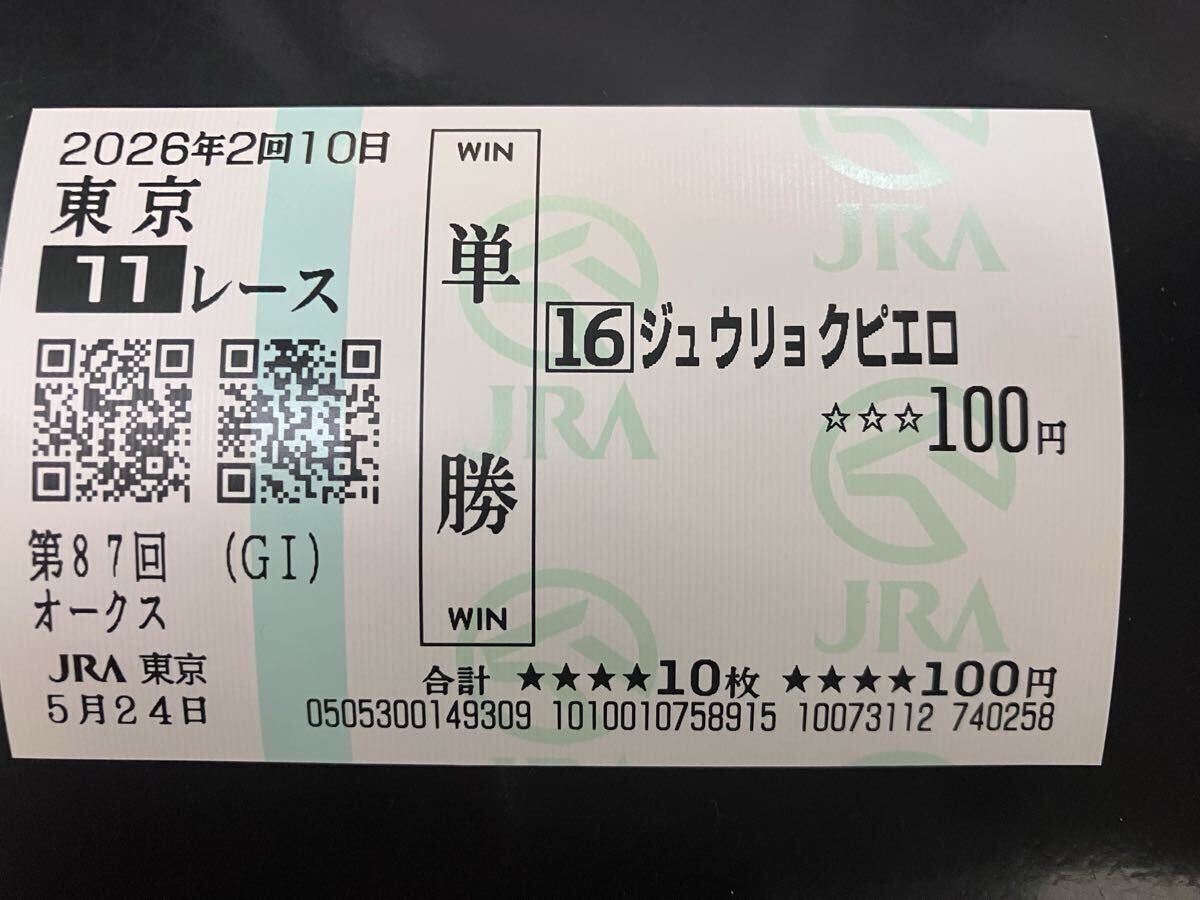 東京競馬場 昔の馬券の落札情報詳細 - Yahoo!オークション落札価格検索