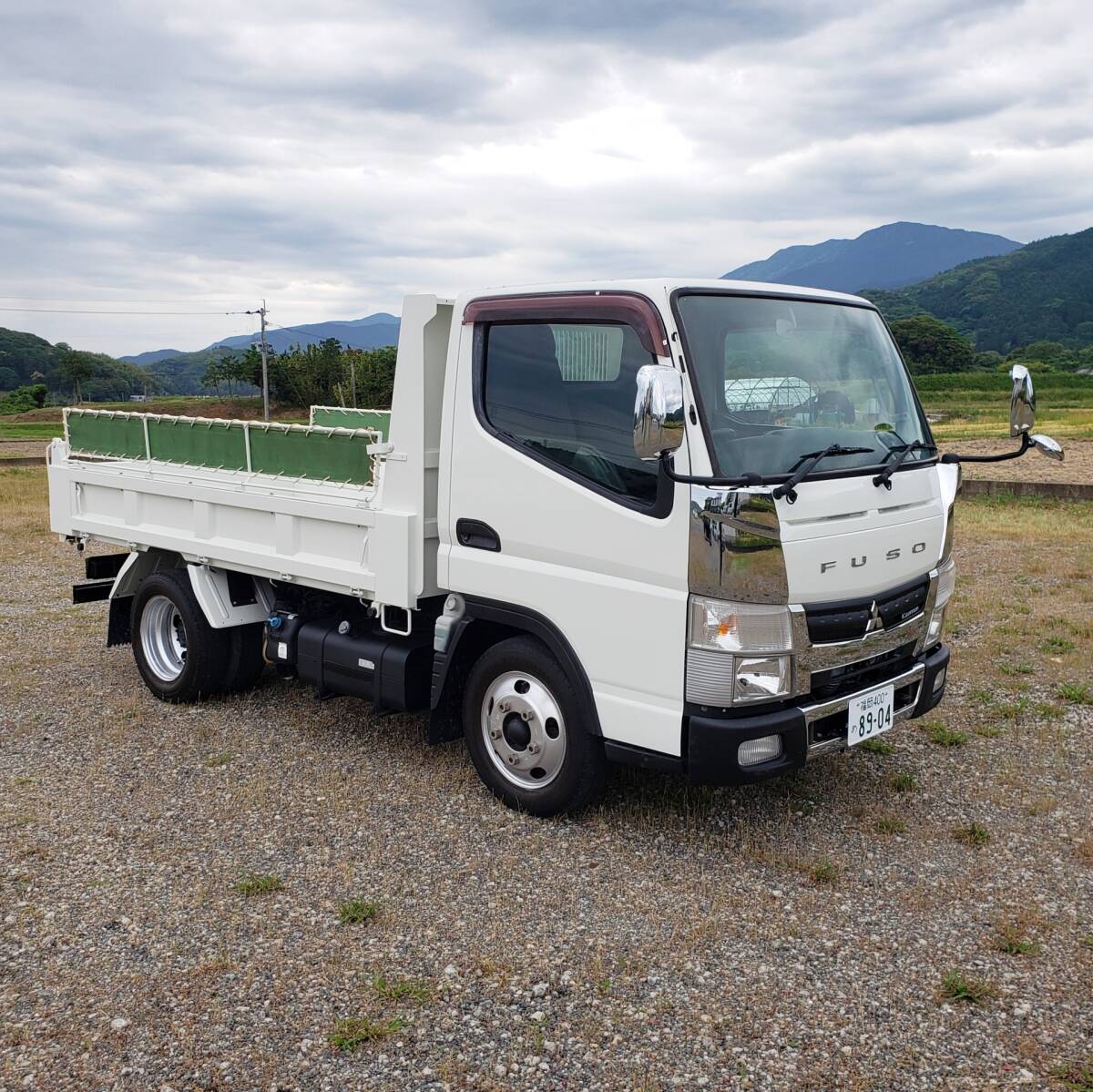 あおり アオリ けつぶた 3t 鋼板 エルフ キャンター 新品同様 新車
