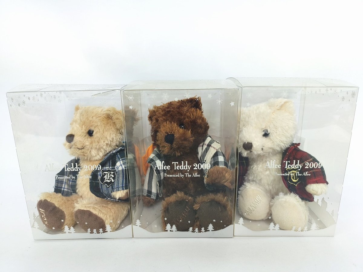 The ALFEE Teddy Toshiko テディベア （高見沢俊彦） 目立った傷や汚れなし】【棚卸し】THE ALFEE 高見沢俊彦 TAKAMIY