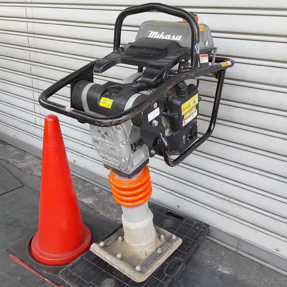 ☆WACKER BS500ワッカー タンピングランマー 実働 プレート 転圧 