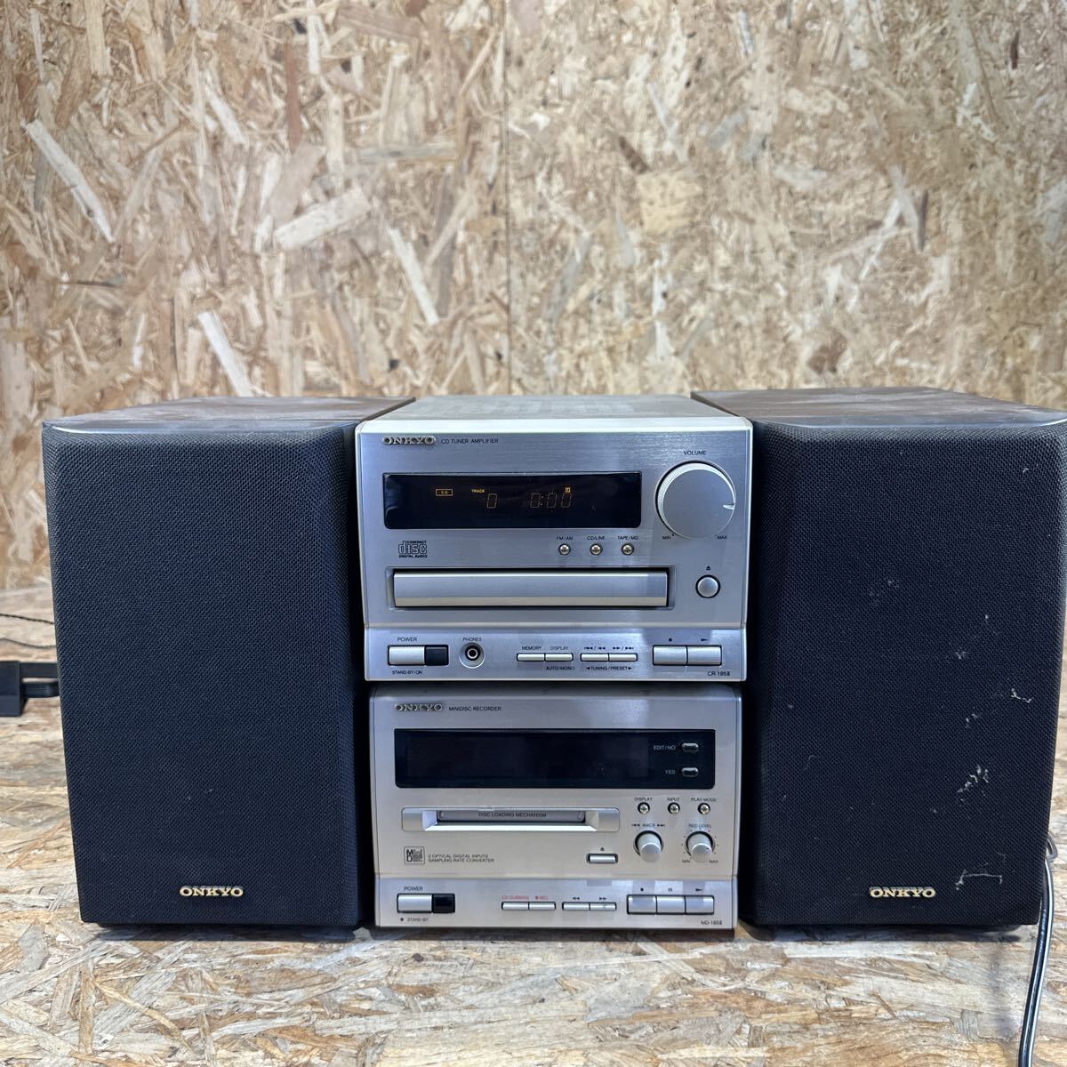 動作品】KENWOOD RMD-SJ9CDR ケンウッド システムコンポ CD/CD-R/MD