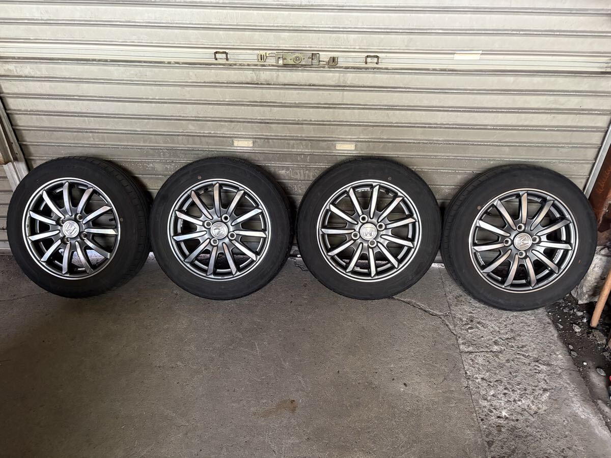 1912-436 JF1 JF2 N-BOXスラッシュ 純正スチール 鉄ホイール