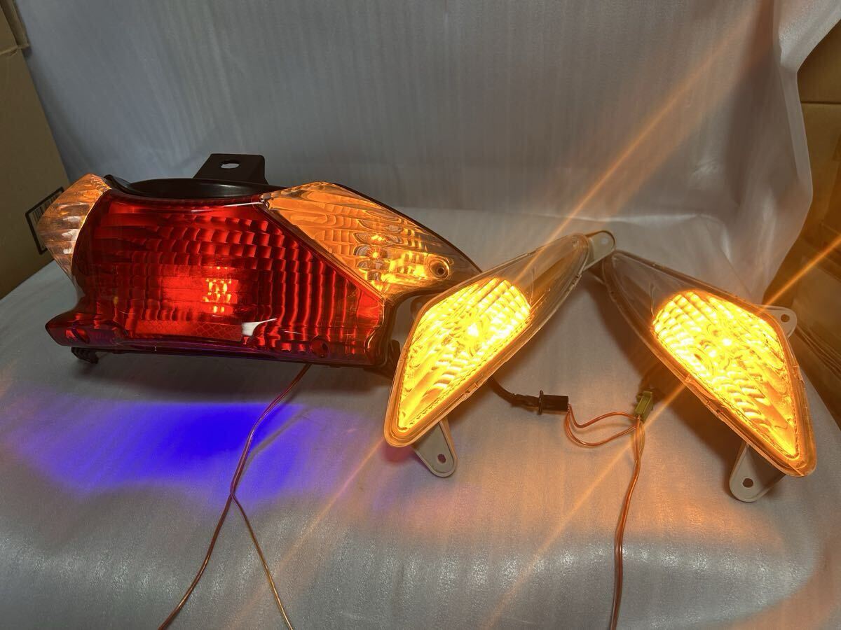 アドレス v125 武川LEDテールランプとクリアウインカーの落札情報詳細