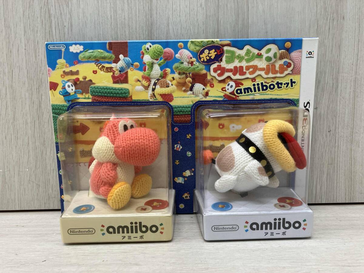 新品】ヨッシーウールワールド☆あみぐるみポチ☆amiibo アミーボ☆3DS