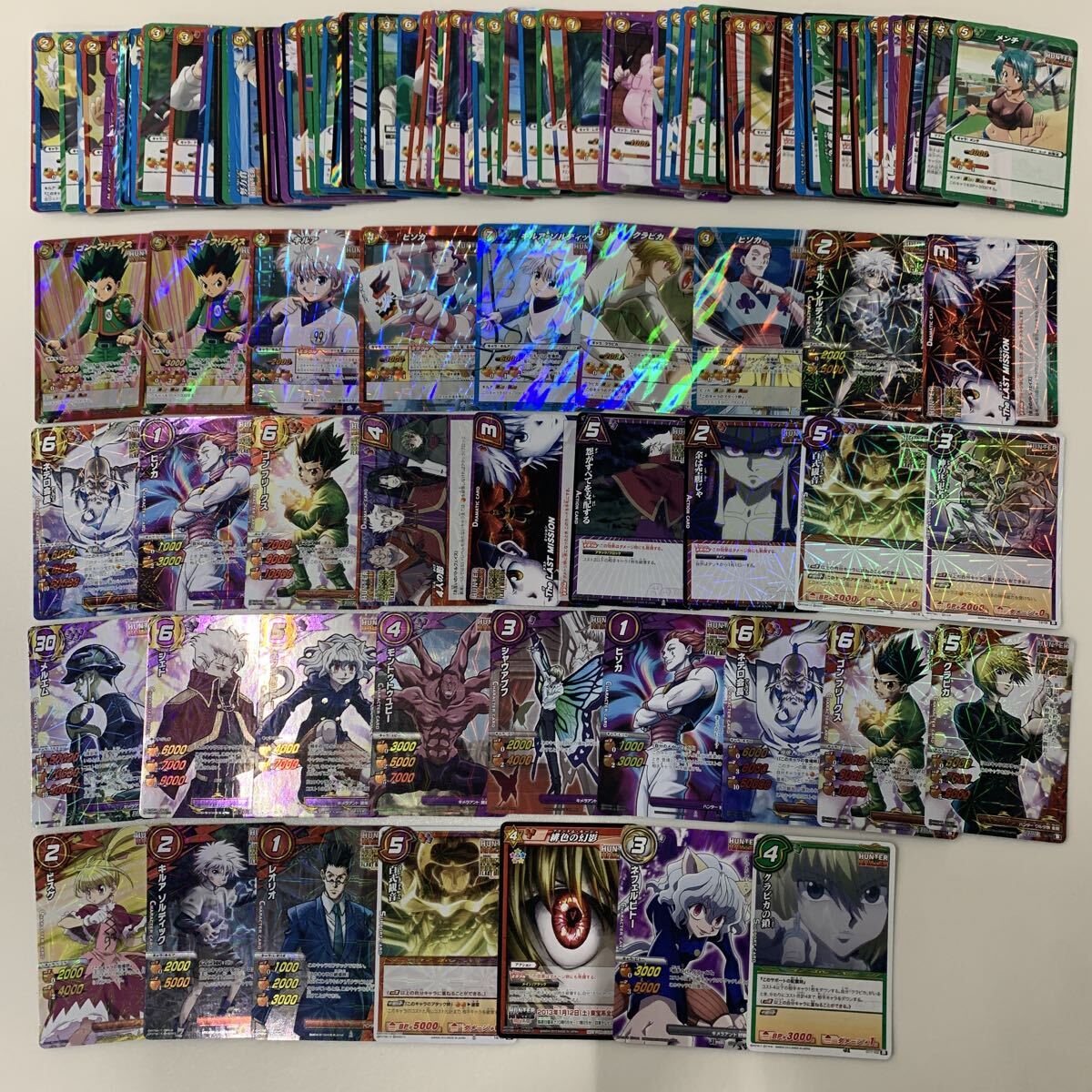 ミラクルバトルカードダス HUNTER×HUNTER オモカゲ R 中古 ハンター