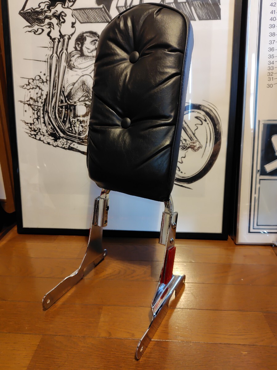 60s 70s 当時物◇純正 XLH バディシート バックレスト付 ビンテージ