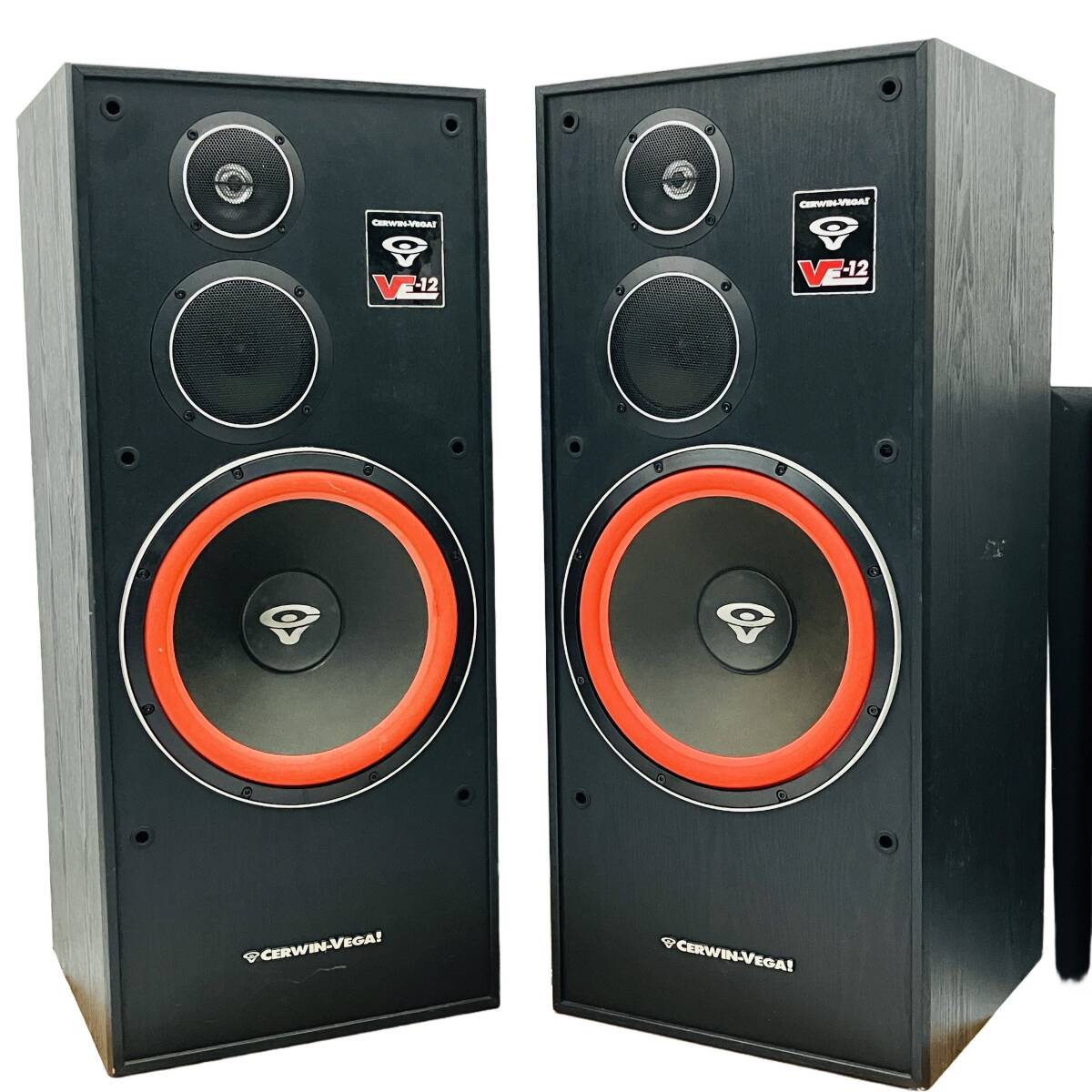 サーウィンベガ　cerwin-vega！ T-250 PAスピーカー ペア 引取限定 発送不可】Cerwin-Vega T-250 PAスピーカー(ペア)☆現状品