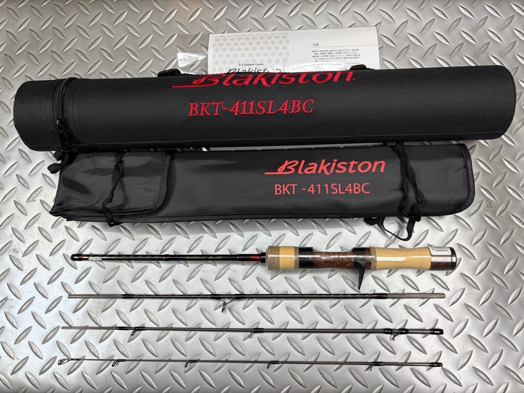 フィッシング D3カスタム ブラキストン BKT-411SL4BC 渓流ベイトロッド