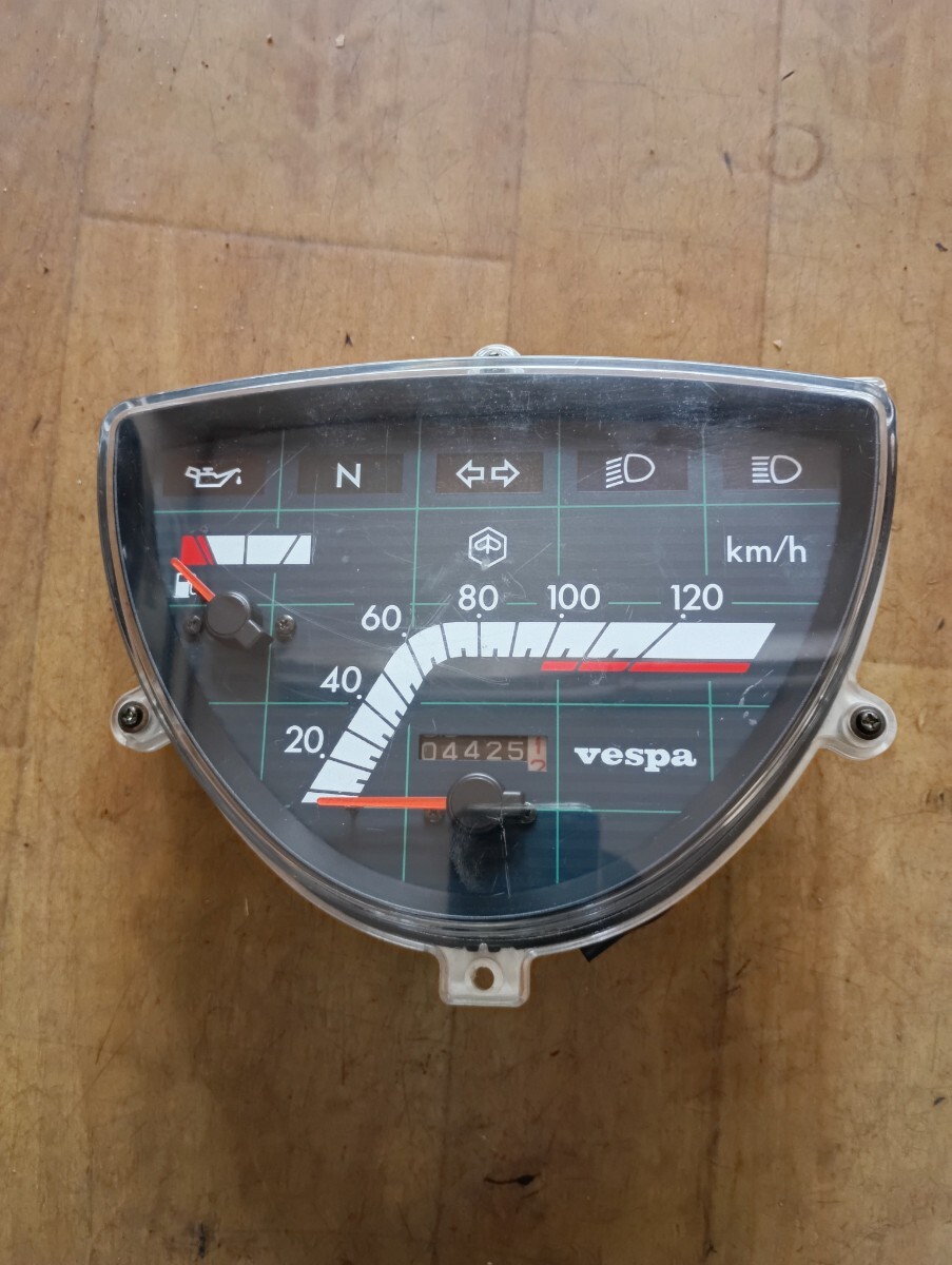 ベスパ50S スピードメーター 80km V5SA1T ピアジオ ベスパ50S スピードメーター 80km V5SA1T ピアジオ スピードメーター
