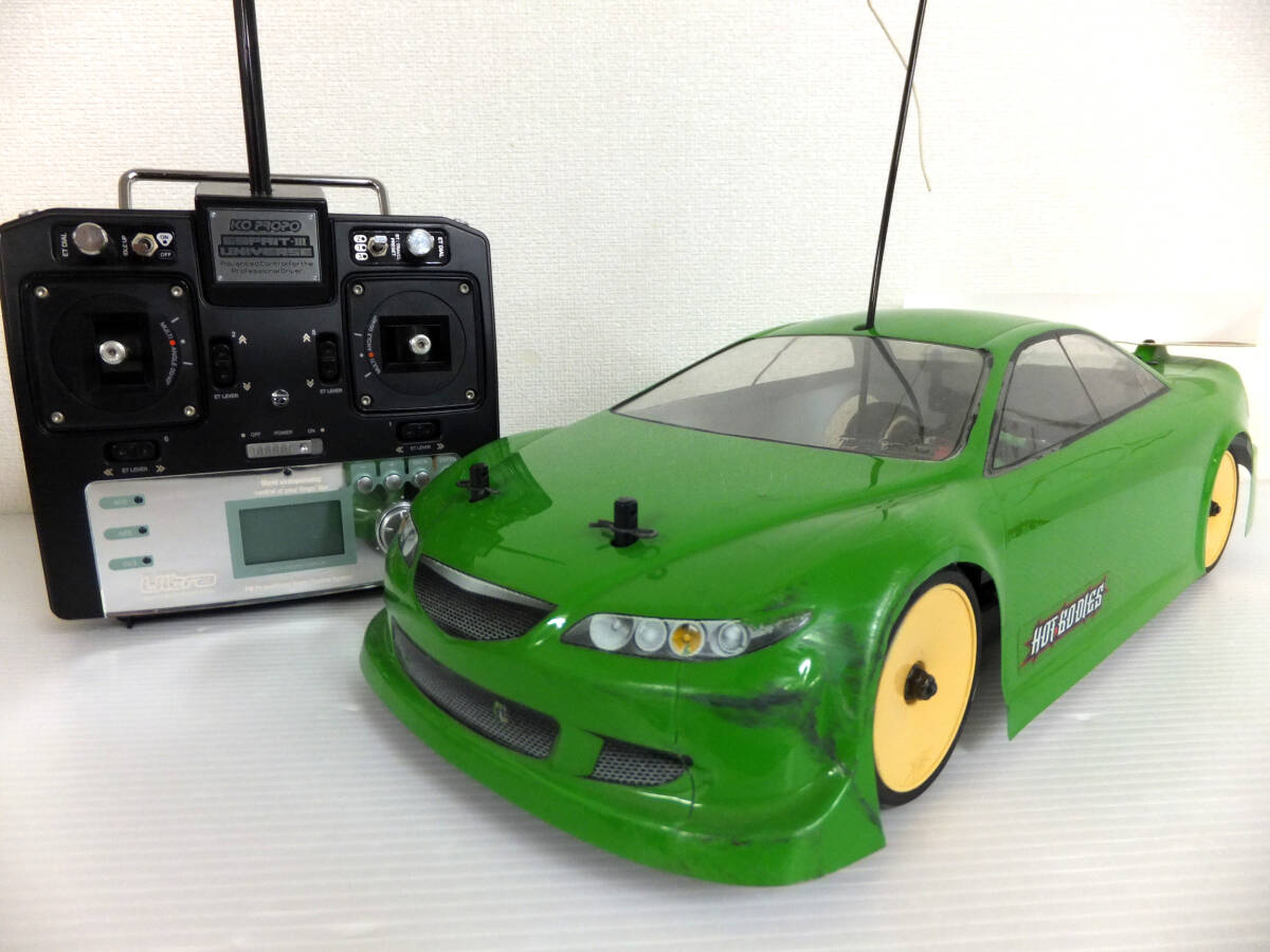 HPI RS4 PRO3 レーシングラジコンカー２箱 原篤志選手レプリカモデル含 やや傷や汚れあり】HPI RS4 PRO3 ホットボディーズ カーボンシャーシ