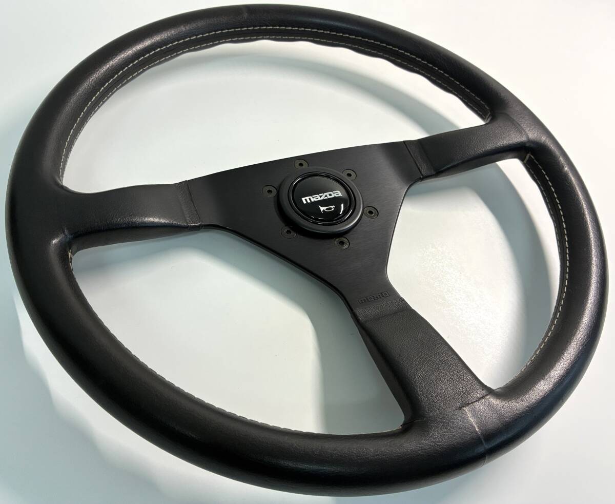 新品】◇珍品希少◇マツダ サバンナRX-7 FC3S 純正本革ステアリング