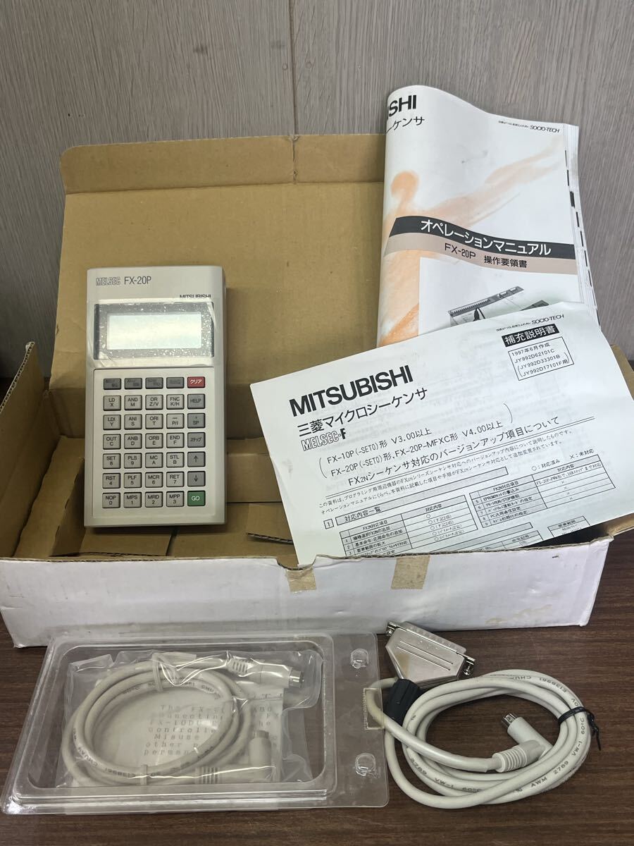 中古】MELSEC プログラミングパネル シーケンサ用プロコン 三菱 FX-10P
