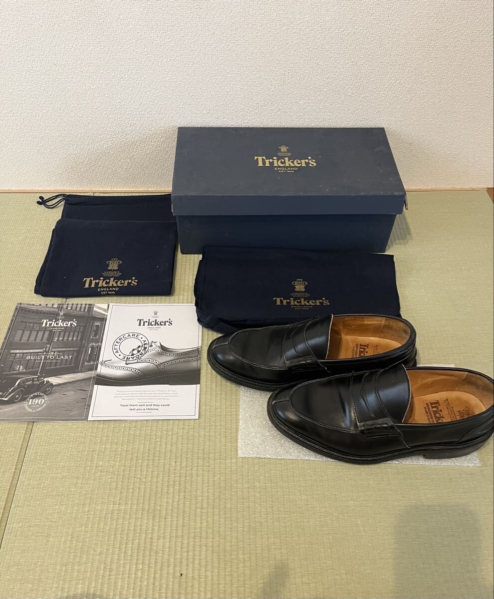 希少コードバン美品☆Tricker's トリッカーズ☆カントリーブーツ