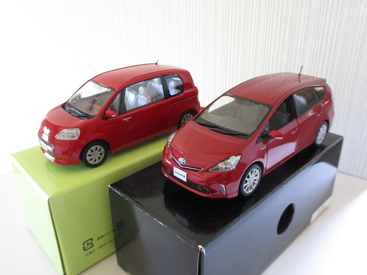 中古】【ミニカー】プリウスα アルファ ライトブルー 1/30 カラー