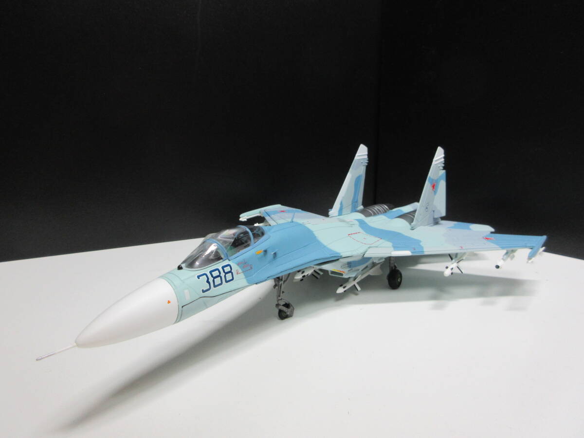 完成品】技mix AC602 Su-27M (ロシア空軍 703号機) 完成品の落札情報