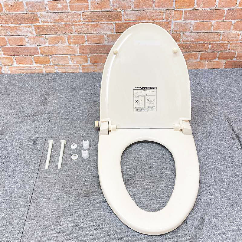中古】未使用 TOTO 暖房便座 ウォームレットS2 TCF111 アイボリー ②の