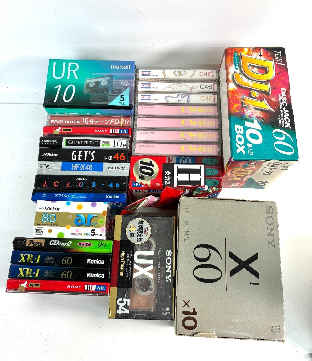 中古】カセットテープ Konica コニカ 90分×27本（ノーマル）の落札
