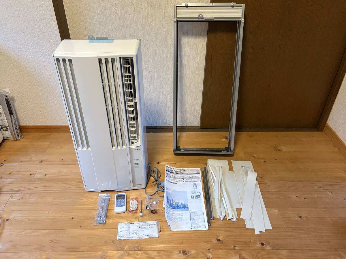 ☆CORONA コロナ CSH-N2215R ルームエアコン 15年製 室外機 リモコン 