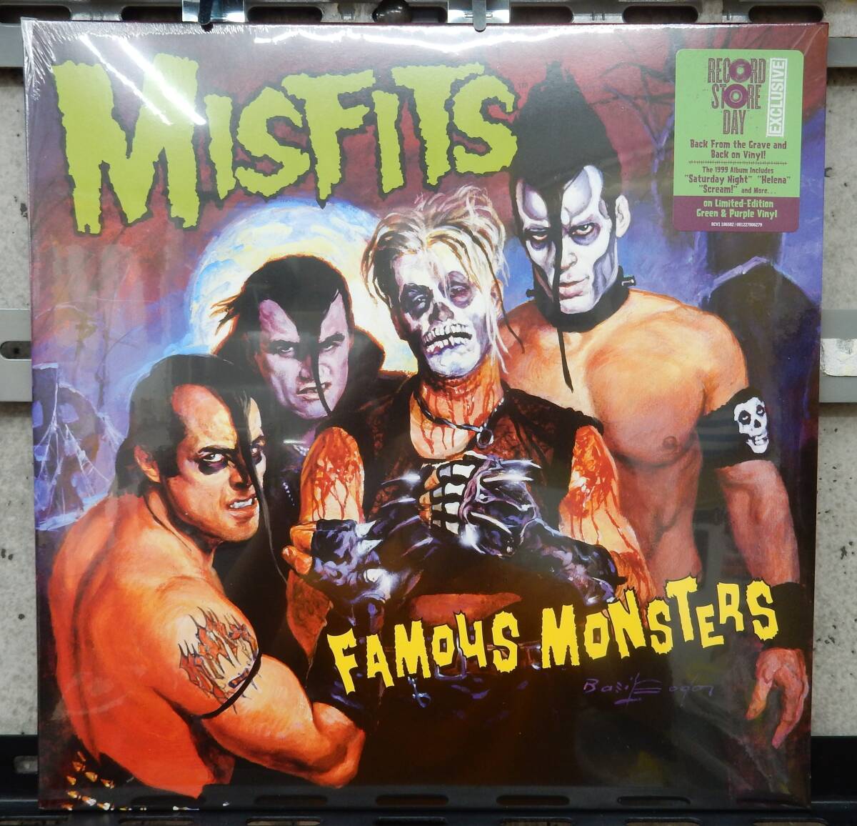 新品】MISFITS / FAMOUS MONSTERS ピクチャー盤 LP レコード ミス