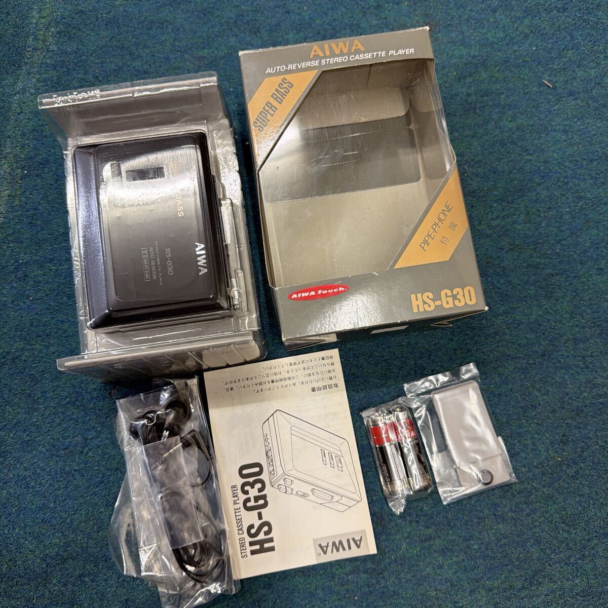 目立った傷や汚れなし】【G044】アイワ AIWA HS-PX830 ポータブル