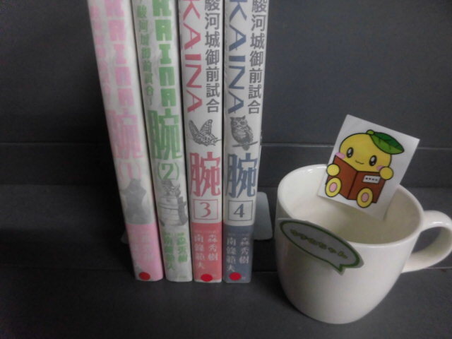 駿河城御前試合 腕（KAINA）全2巻」森秀樹/南條範夫＋「シグルイ 文庫