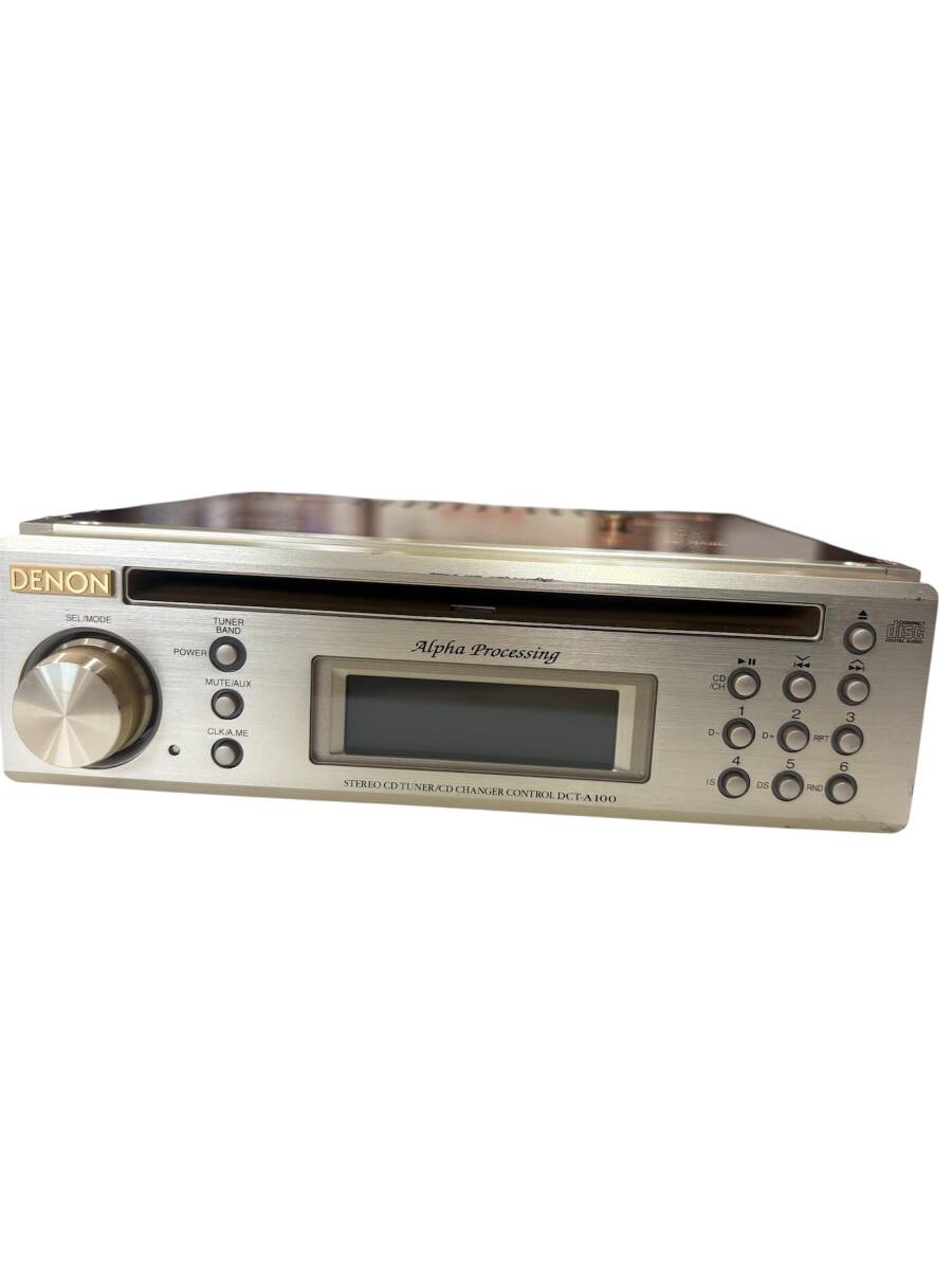DENON DCT-R1 ブラック カーオーディオ 高音質の落札情報詳細 - Yahoo