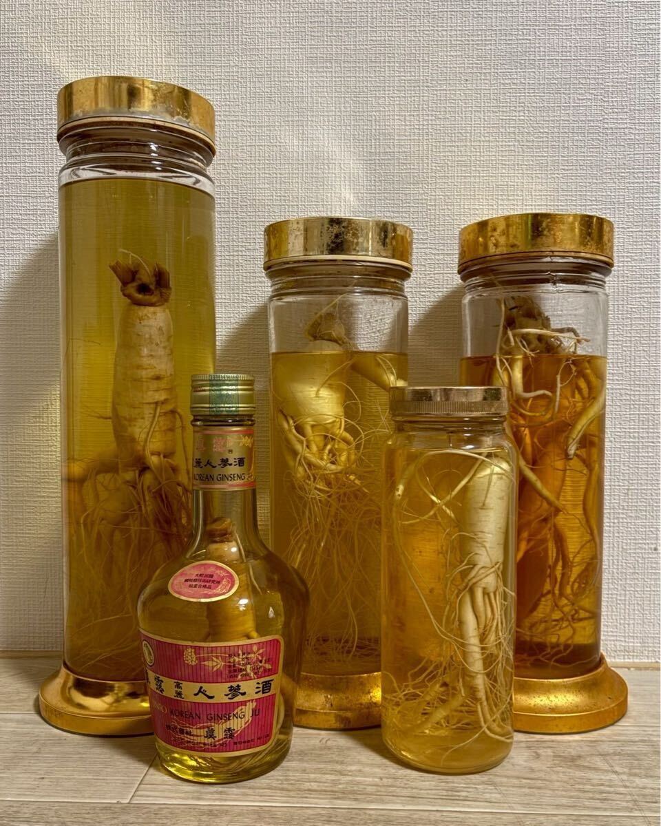 古酒・未開栓】☆KOREAN GINSENG XO 朝鮮人参 ブランデー ☆ 古酒 未開
