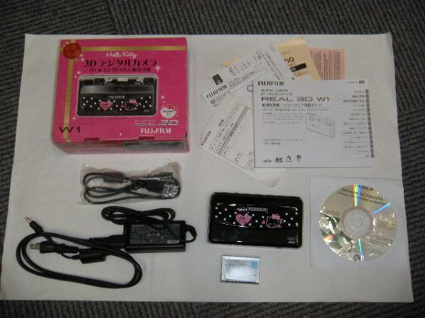 棚2□ 浜崎あゆみ×ハローキティコラボ デジカメ 付属品完備！動作ok