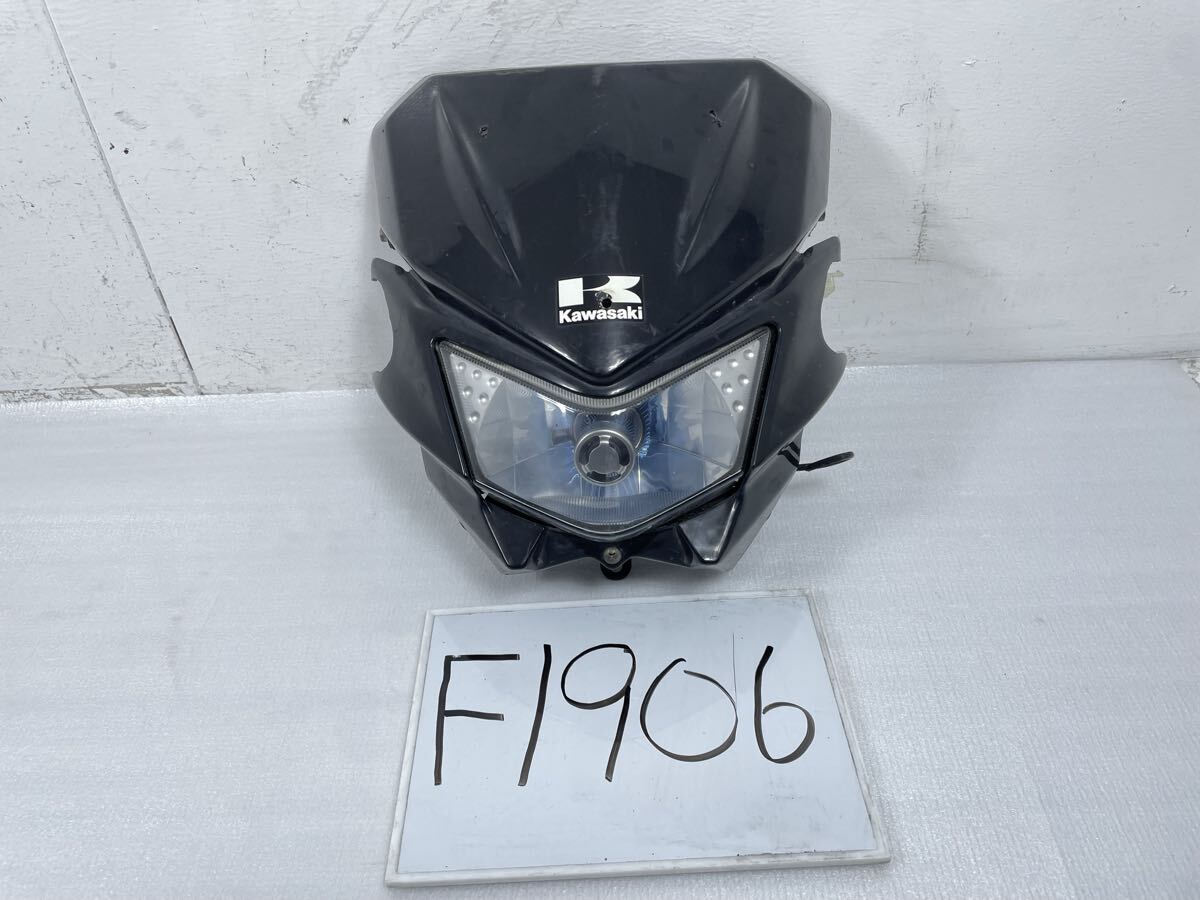 中古】♪KDX220SR 純正 ヘッドライトカウル/マスク 良品 (K1220A08)検