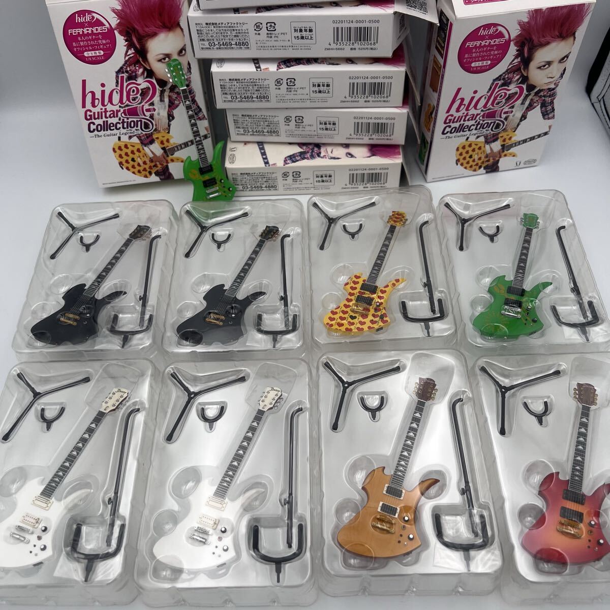 hide Guitar Collection 全7種＋シークレット/hide ×FERNANDES 1