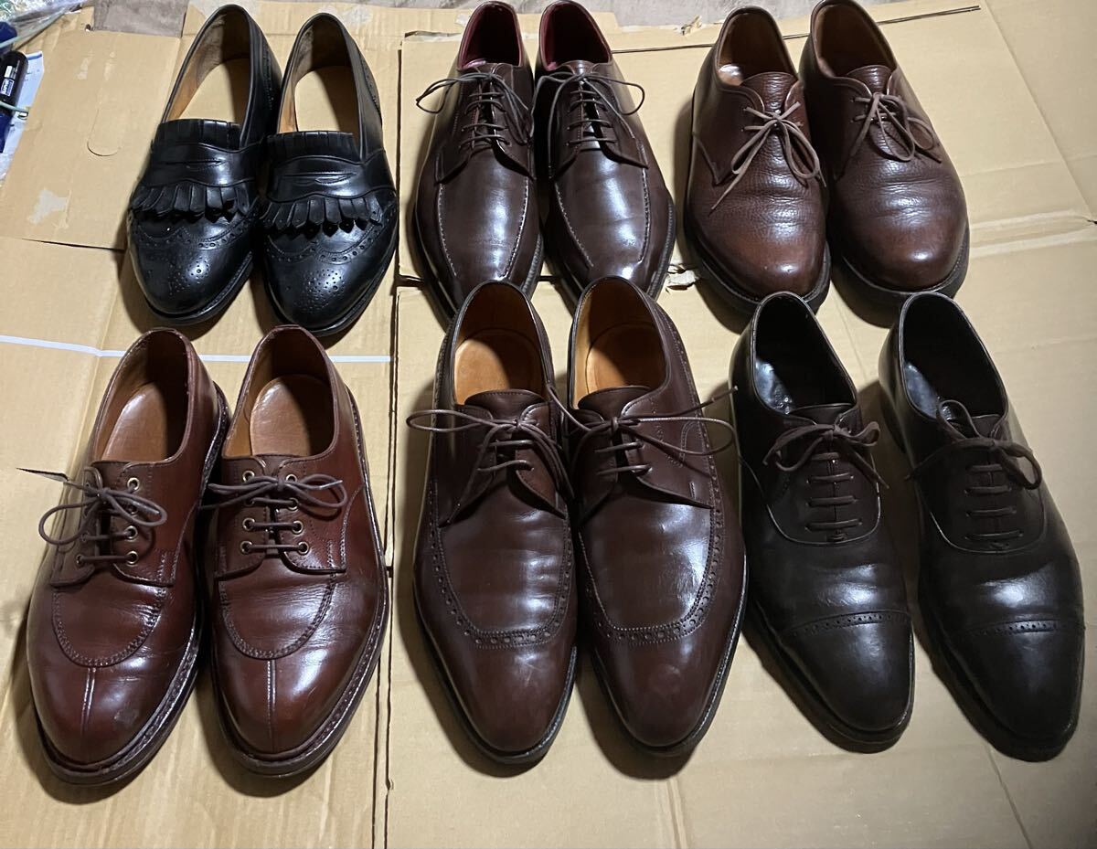 送料込 J.M.Weston ウエストン 641 ゴルフ 7D ブラウン スエード 茶 JM