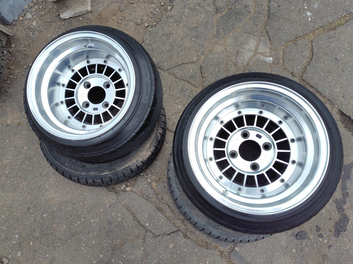 フォーカスレーシング 7J 14インチ 当時物 旧車ホイール GX71 2本