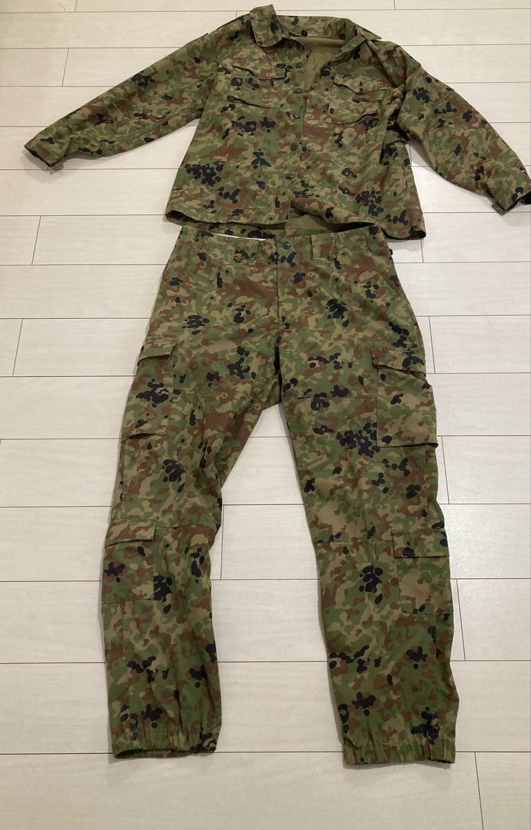 ◎送料無料◎陸上自衛隊 迷彩服1型熊笹迷彩作業服上下セット サイズ