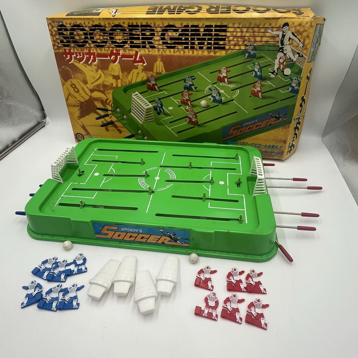 E897◇エポック社 EPOCH サッカーゲーム SOCCER GAME JUNIOR 日本製 元