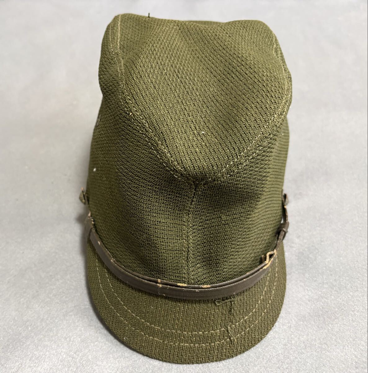 新品】日本軍 実物 海軍 防暑衣 緑色 第二衣糧廠 十九年 未使用デッド