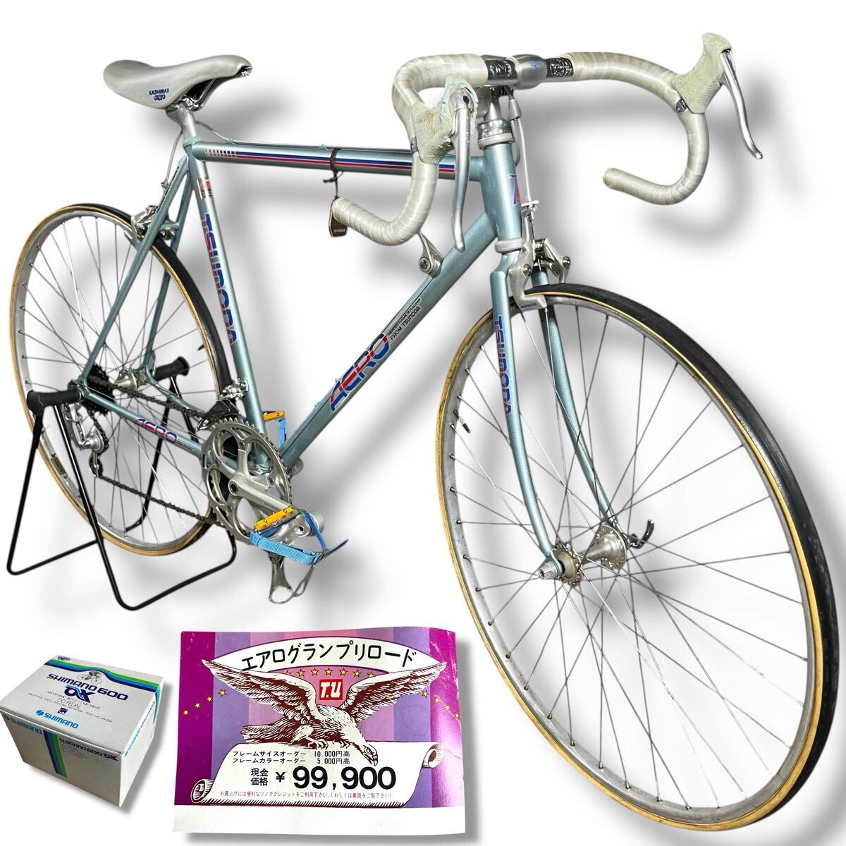 稀少 美中古 ツノダ 極小 ピスト 自転車 TSUNODA 超ミニ自転車 豆