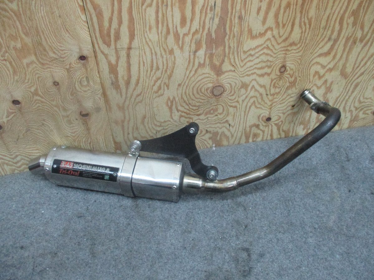 アドレスV125 ヨシムラ トライオーバルサイクロン◇中古の落札情報詳細