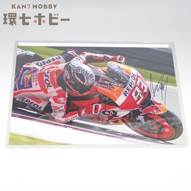 新品】マルク・マルケス 直筆サインフォト/写真 MotoGP Marc Marquezの