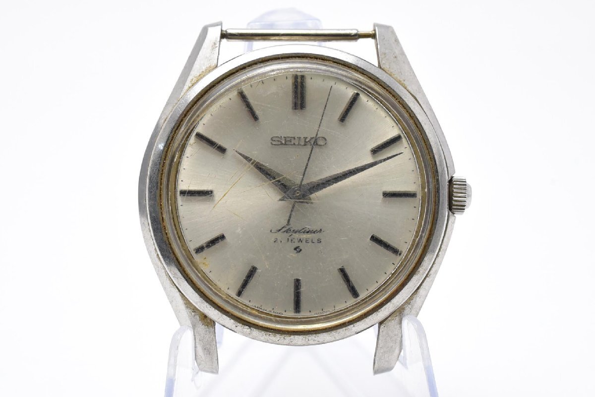 稼働品 SEIKO/セイコー スカイライナー 21石 6222-7060 手巻き メンズ