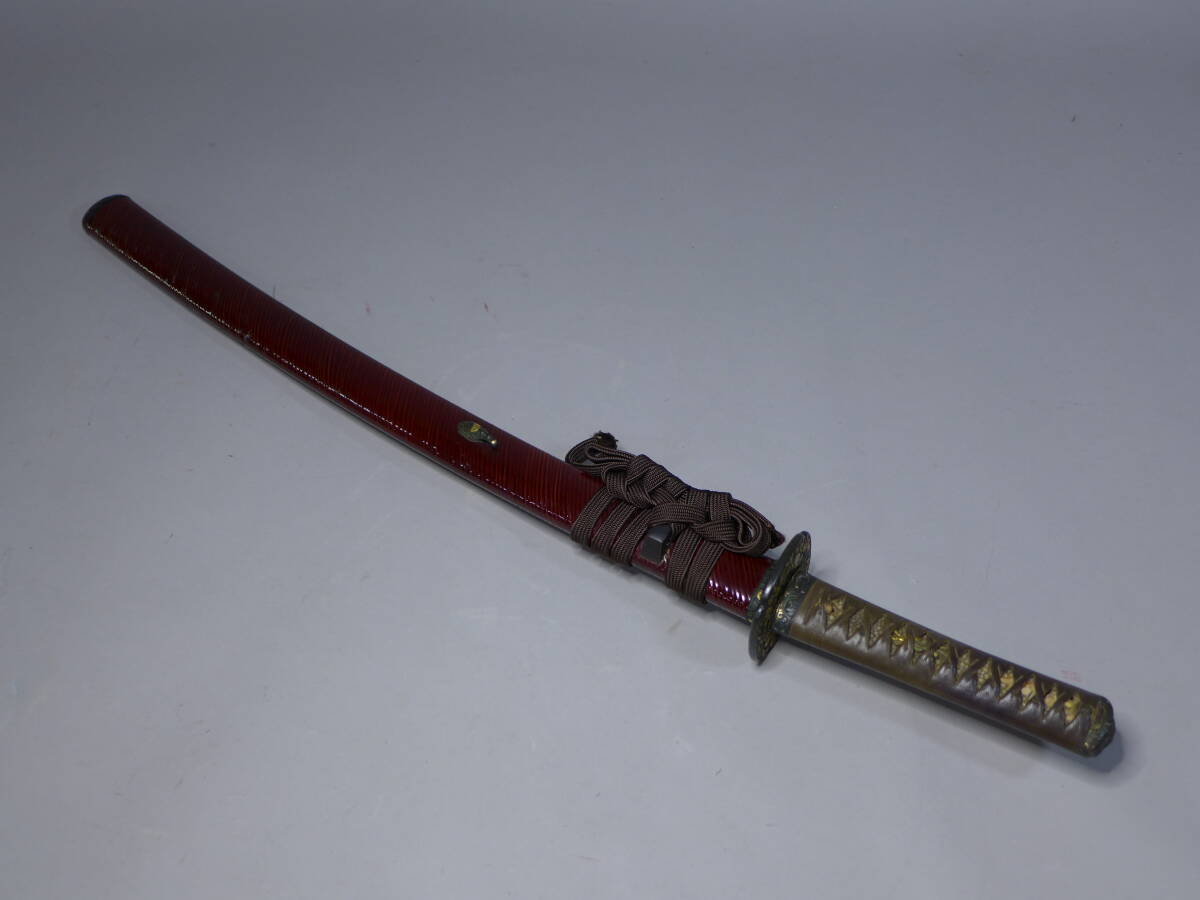◇本物！ 日本刀 脇差 江戸時代拵え付き 長州住清太郎 ○目抜 武者