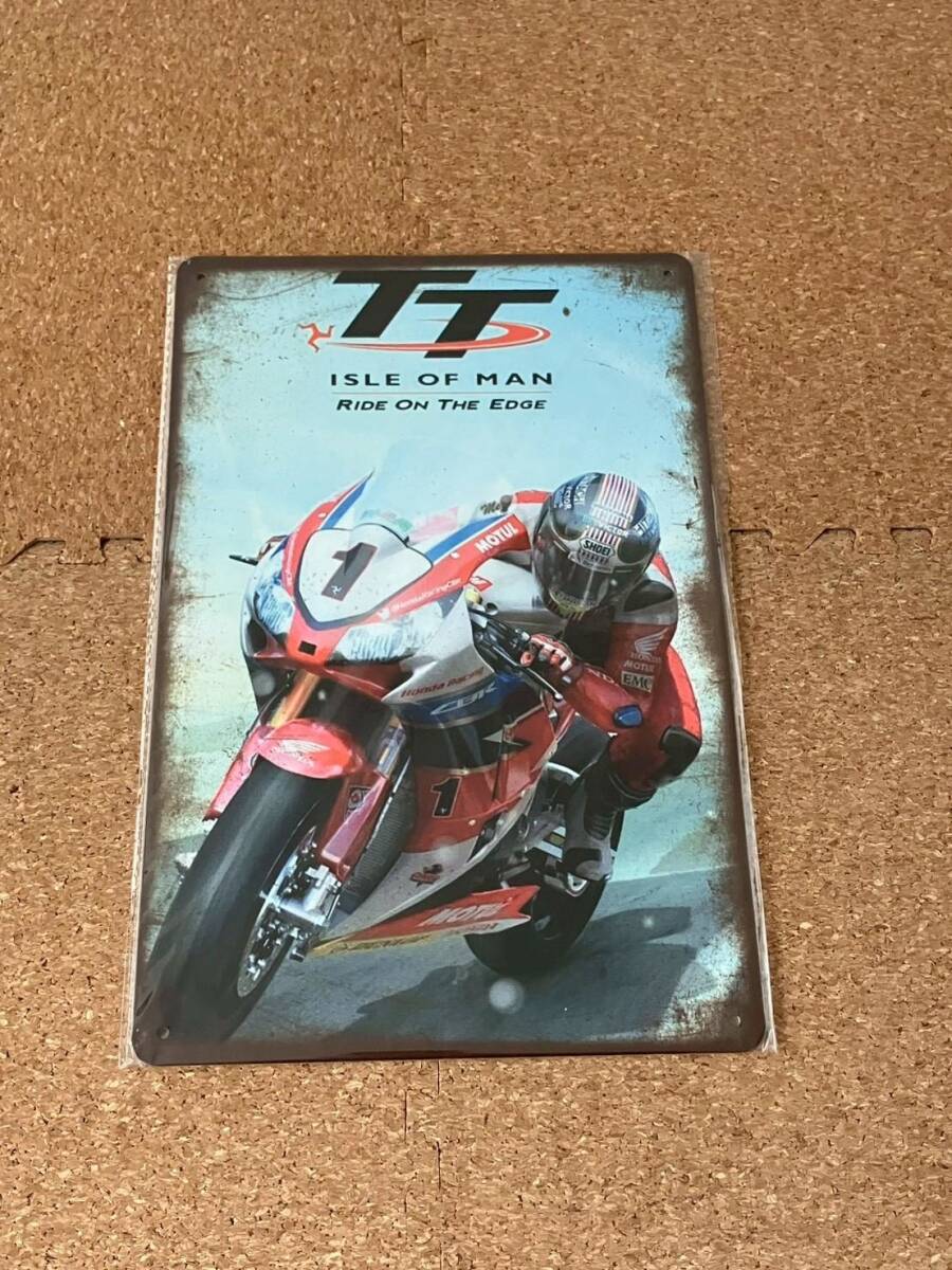 新品】在庫1点 マン島TTレース 純正 正規品 パッチ ワッペン ロゴ 2019