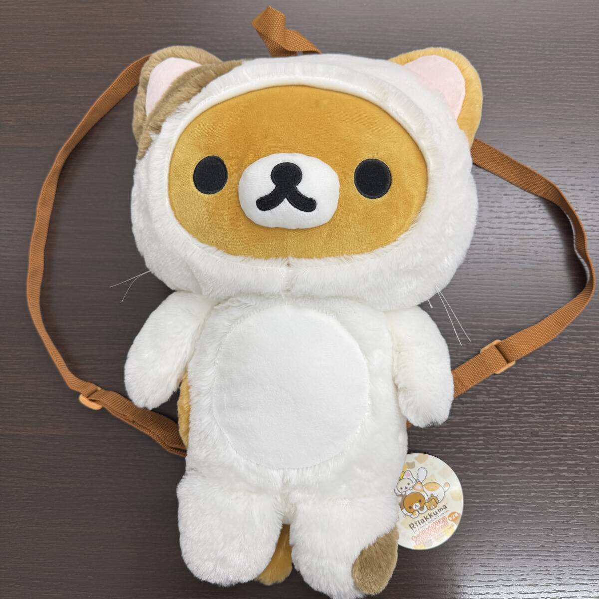 【美品】2004年 タグ付き リラックマ 初代 くったりぬいぐるみ 特大 希少 ☆タグ付き リラックマ 初期 当時物 2004年 くったりぬいぐるみ S 22