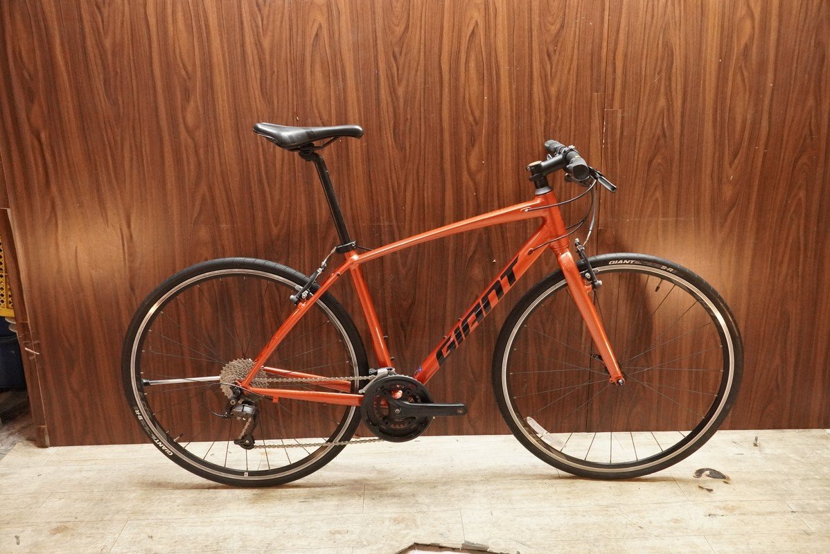 高年式良品！GIANT ESCAPE R3 700C アルミ 24速 465mm クロス 紫色の