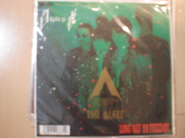 即決 1999円 直筆サイン色紙 THE ALFEE アルフィー LONG WAY TO