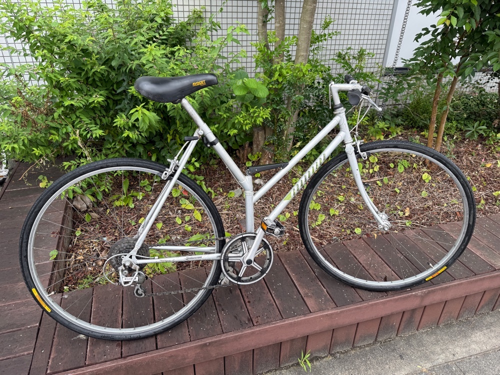 ◇ 中古・現状品【ブリヂストン GRANDTECH 折り畳み自転車】グラン