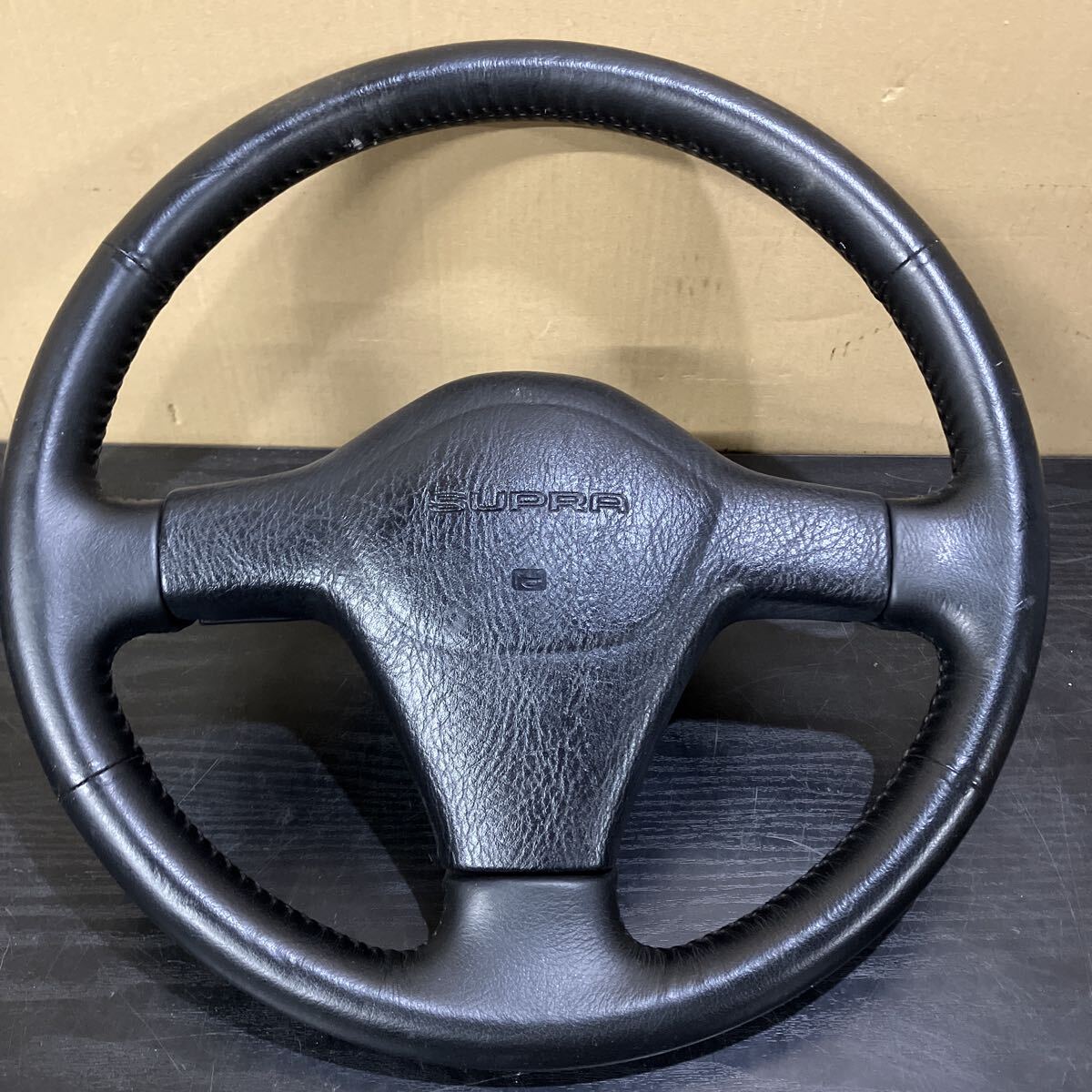 中古】トヨタ 純正 OP MOMO ステアリング 375mm モモ ハンドル