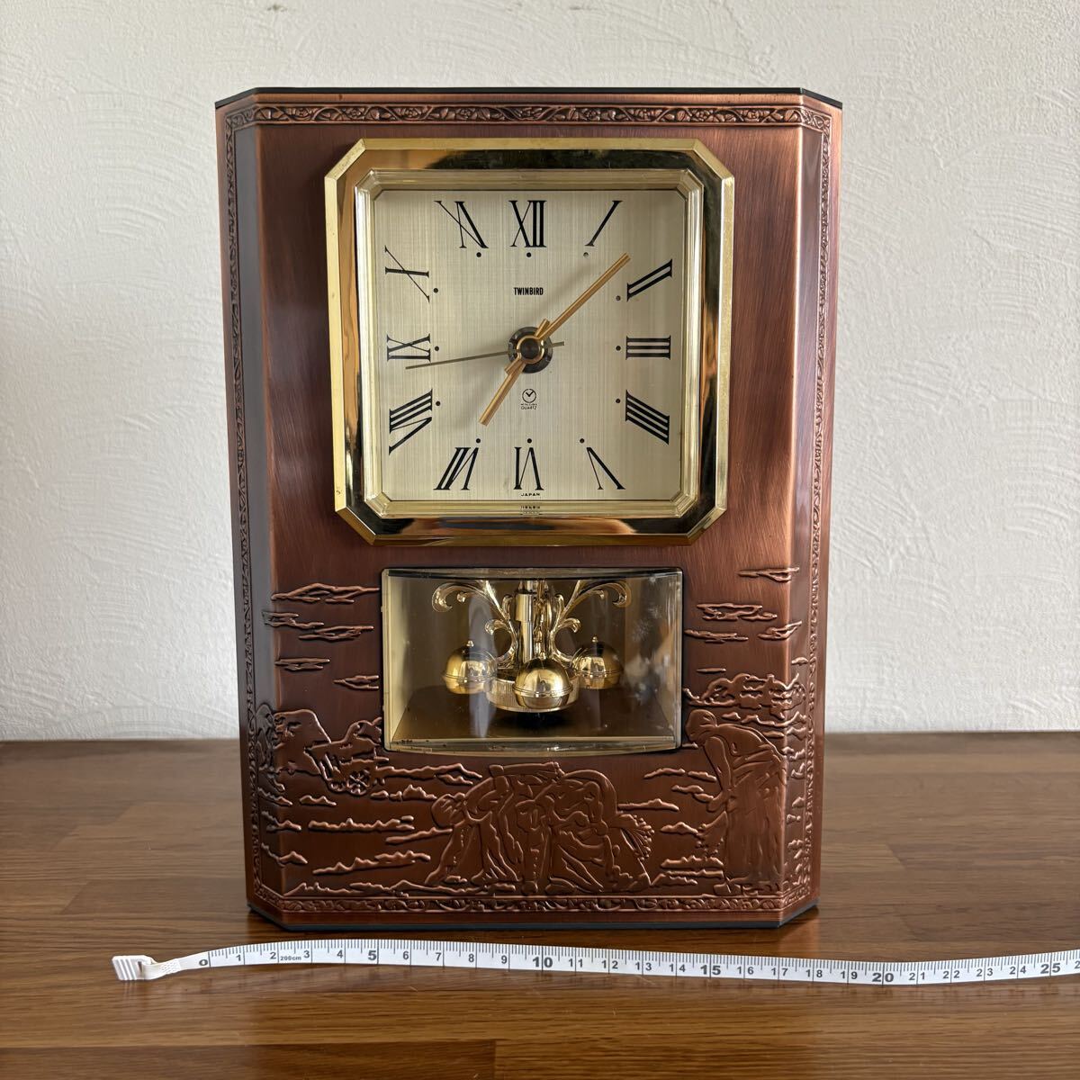 中古】TZ46S/壁掛け時計 未使用品 ELGIN/エルジン BS-734 バード