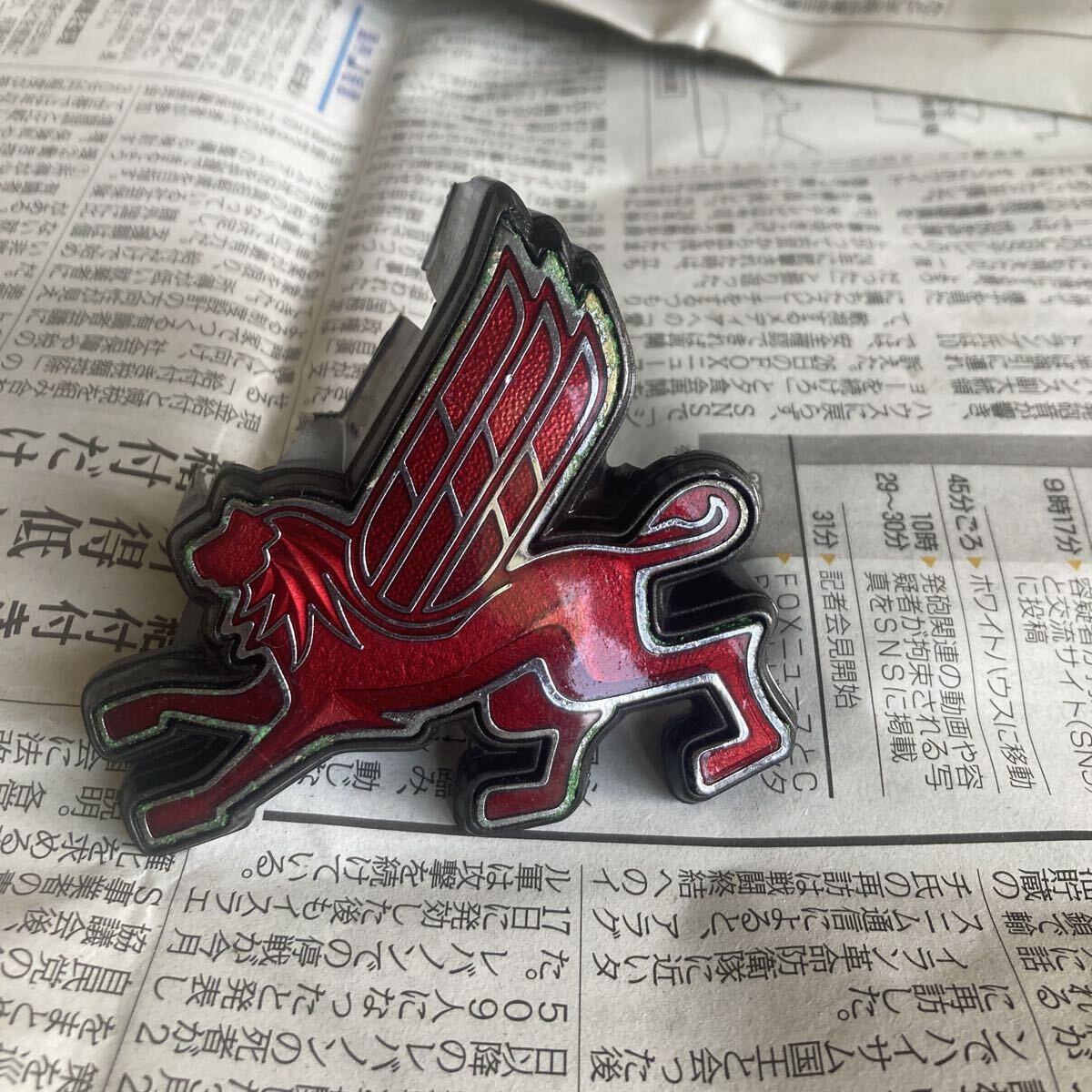 中古】☆40系 ソアラ純正 フロントグリル エンブレム＆リア